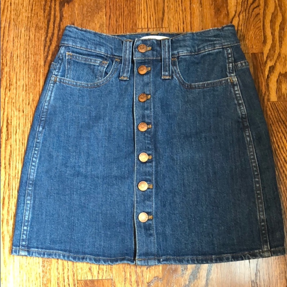 Brand New Madewell Denim Mini Skirt